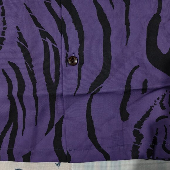 Wacko Maria Purple Short-Sleeve Shirt - Picture 4 of 7